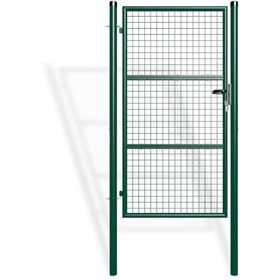Casanoov - Portillon grillagé 1m olga 100x180cm vert