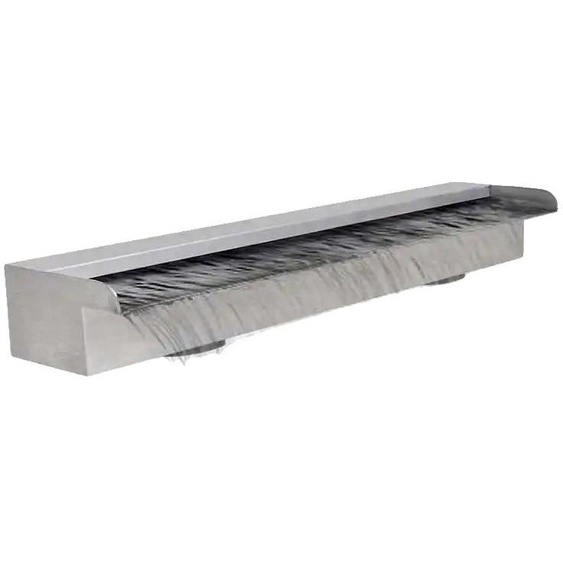 Cascade, design en acier inoxydable, flux deau apaisant, 30 cm