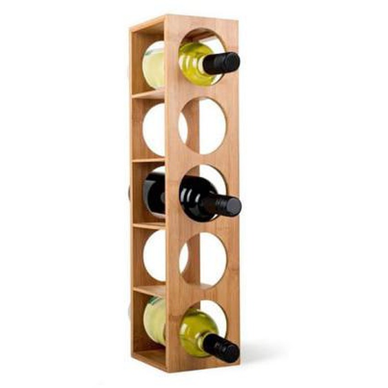 Casier à vin empilable bois 5 bouteilles Zeller