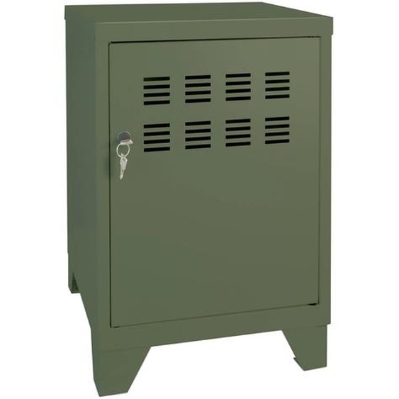 Casier métal Burocolor L.40 x P.40 x H.51 cm - Vert