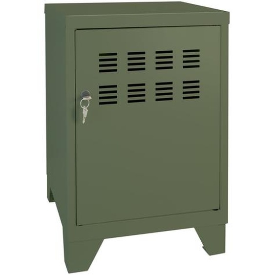 Casier métal Burocolor L.40 x P.40 x H.51 cm - Vert