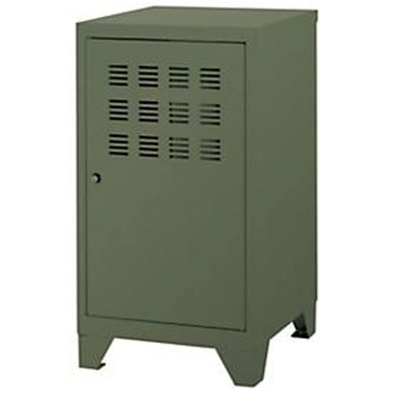 Casier métal Burocolor L.40 x P.40 x H.74 cm - Vert
