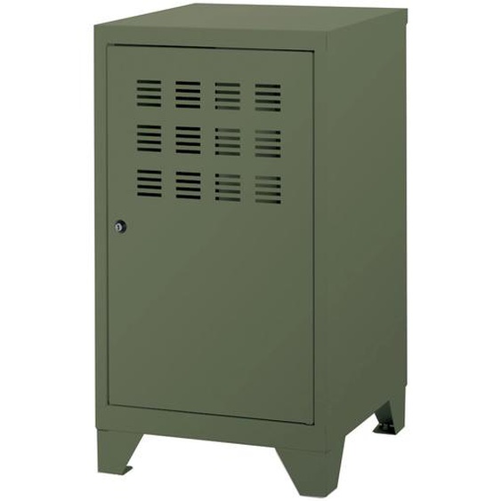Casier métal Burocolor L.40 x P.40 x H.74 cm - Vert
