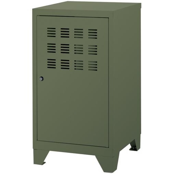 Casier métal Burocolor L.40 x P.40 x H.74 cm - Vert
