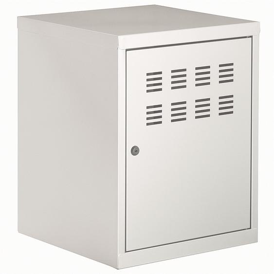Casier vestiaire modulaire - H. 51 - Aluminium