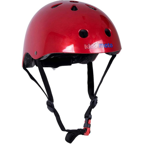 Casque Enfant Metallic Red Medium Rouge