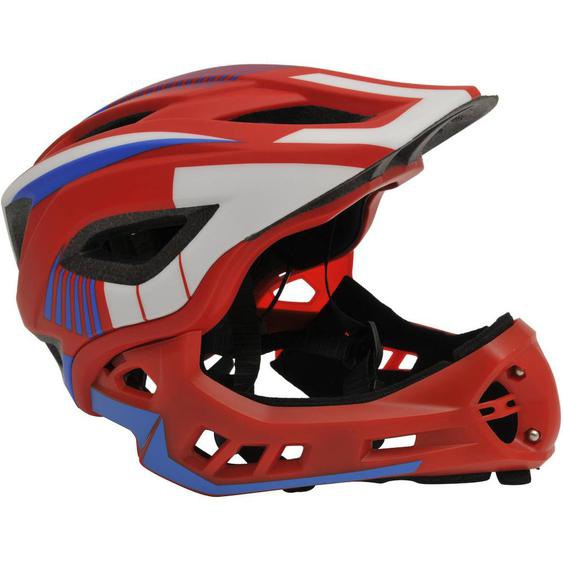 Casque Vélo Intégral Rouge S Rouge
