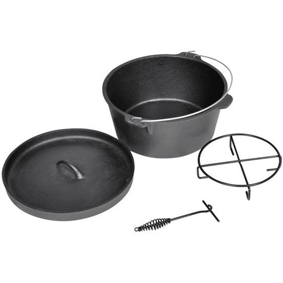 Casserole de cuisson en fonte type four hollandais
