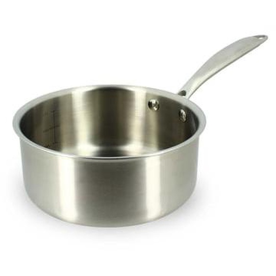 Casserole triply 18cm en acier inoxydable - made in france