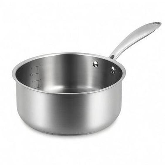 Casserole triply 20cm en acier inoxydable - made in france