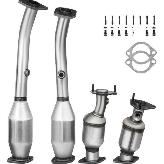Catalyseur, acier inoxydable, dimensions : 28/71 cm - 13/33 cm, compatibilité : modèles Nissan & Suzuki, conforme OBD III, EPA