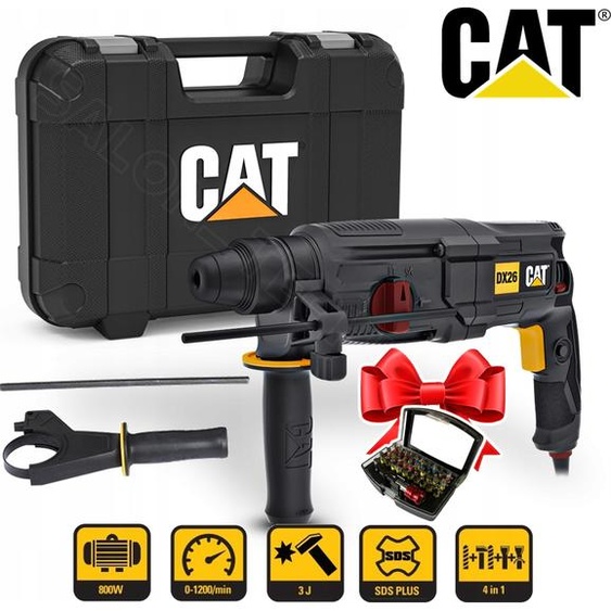 Caterpillar Tools - Marteau de forage électrique 26 mm, 800 W DX26