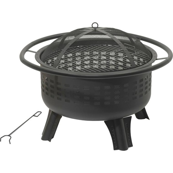 Cattara 13012 - Cheminée MERAPI avec couvercle