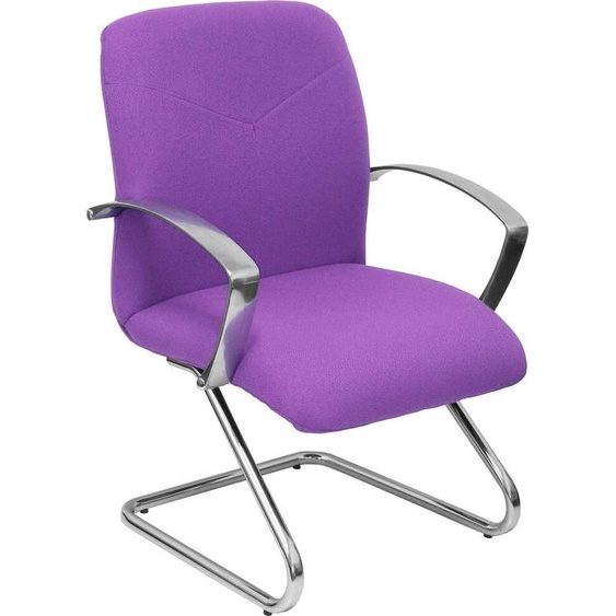 Caudete Fauteuil avec piètement traîneau couleur bali