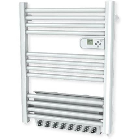 Cayenne - Sèche-serviette carrera Mini - RAM-53NP3E - 500W + Soufflerie 1000W - Blanc