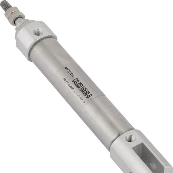 CDJ2D16-50B Vérin pneumatique à double effet en acier inoxydable de 16 mm de diamètre et 50 mm de course