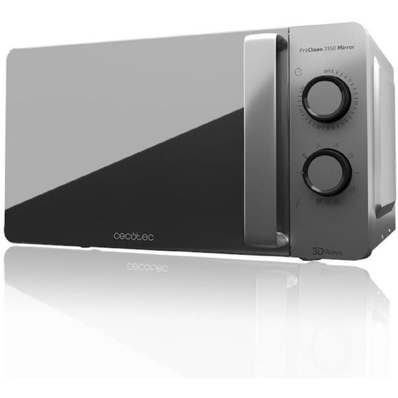 Cecotec - Micro-ondes de 20 l avec grill ProClean 3160 Mirror