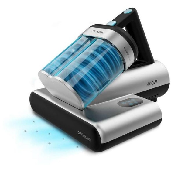 Cecotec Nettoyeur Aspirateur pour Tissus dAmeublement Conga Rockstar 4000 Mattress. ForceSonic 400W, 13 kPa, Lumière UV-C