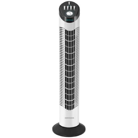 Ventilateur colonne oscillant Cecotec EnergySilence 790 Skyline 50W 3 vitesses H76cm D760cm Noir