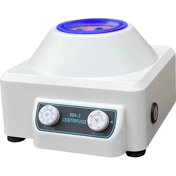 Centrifugeuse de laboratoire, vitesse 4000 tr/min, design compact, BLANC