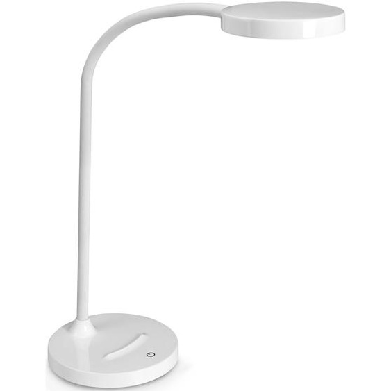 Cep Lampe de bureau Kléo - Led intégrée - 7W - Bras flexible - Variateur dintensité - Blanc