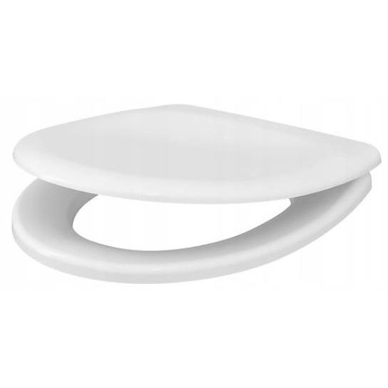 Cersanit Delfi Duroplast Siège de Toilette Blanc à Fermeture Douce