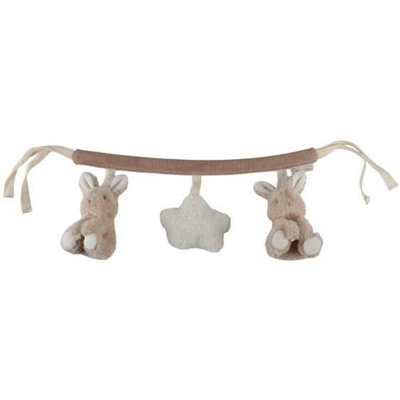 Chaîne Dactivités Pour Poussette Marron, Beige, Blanc