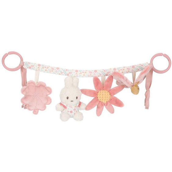 Chaîne Dactivités Pour Poussette Rose, Beige
