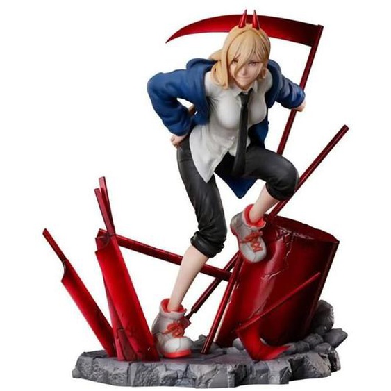 CHAINSAW MAN STATUETTE PVC 1-7 POWER 22 CM FURYU GSCCMR95857
