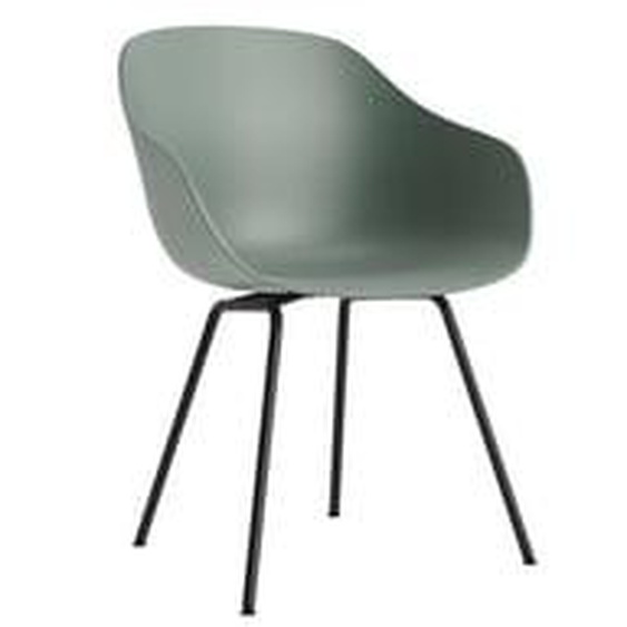 Chaise About A Chair AAC 226 - fall green 2.0 - noir - patins standards en plastique