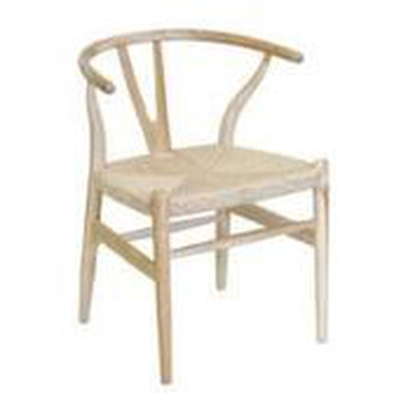 Chaise - AUBRY GASPARD - Ming - Teck naturel - Rotin synthétique - Usage extérieur