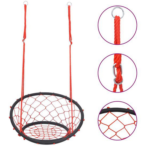 Chaise balançoire en forme de toile 60 cm