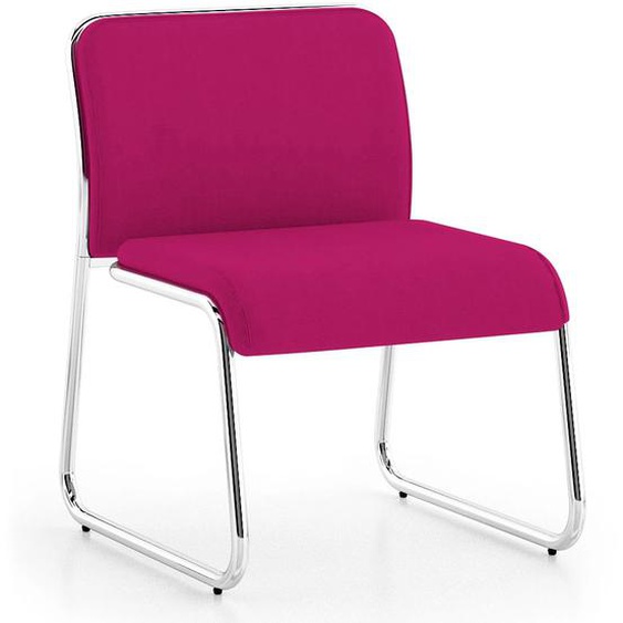 Chaise daccueil Carosello tissu   - Pink