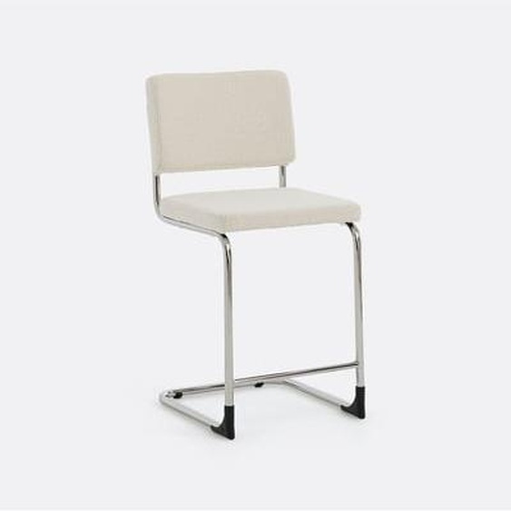 Chaise de bar cantilever, H65 cm, Sarva