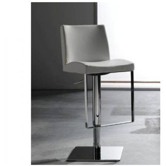 Chaise de bar MAXIM design blanche