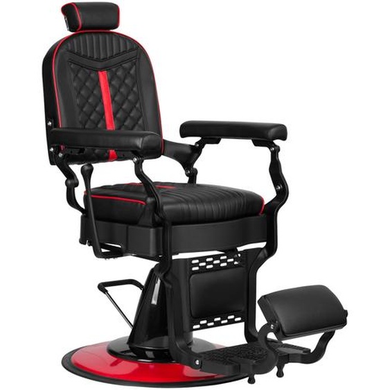 Chaise de barbier Gabbiano Diego Noir