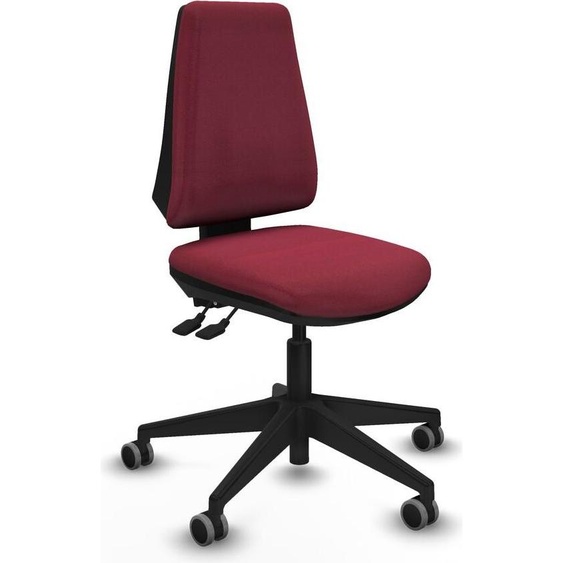 Chaise de bureau Piqueras y Crespo B00066G rouge grenat