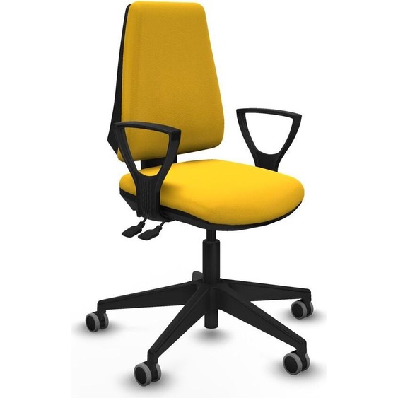 Chaise de bureau Piqueras y Crespo BFN066G jaune