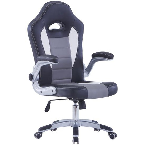 Chaise de jeu Noir Similicuir