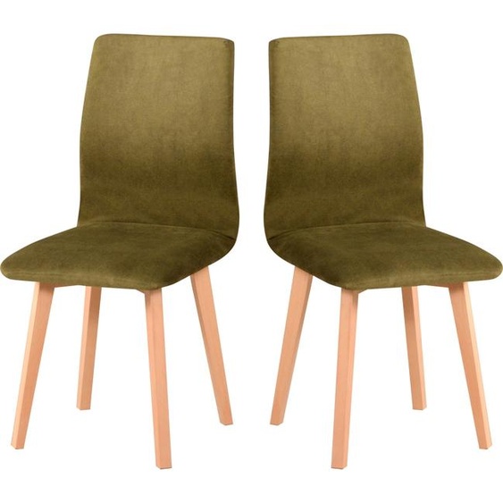 Chaise de salle à manger 2 x LUNA 2, hêtre naturel