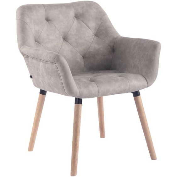 Chaise de salle à manger Cassidy Vintage similicuir natura