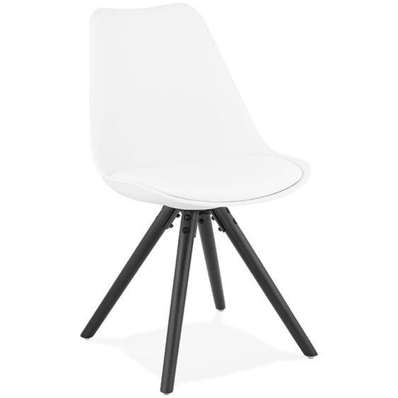 Chaise design PIPA blanche