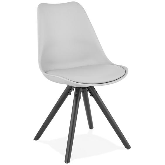 Chaise design PIPA grise