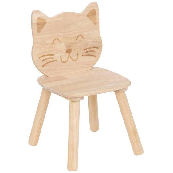 Chaise Enfant Chat - Pia Marron