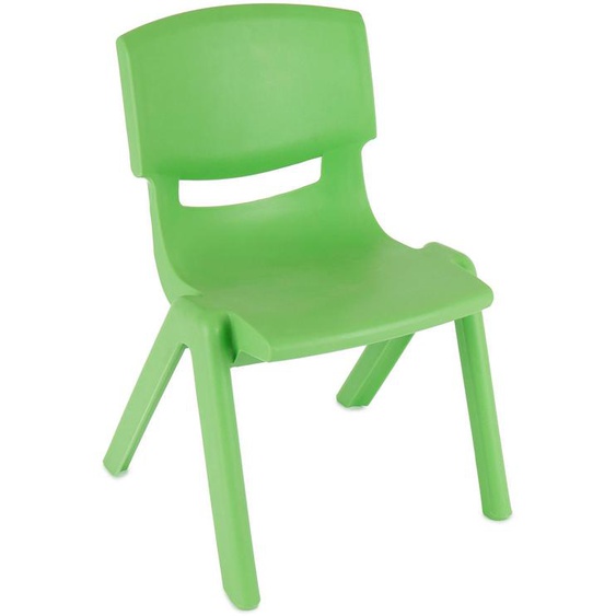 Chaise Enfant Empilable, Intérieur/extérieur Vert