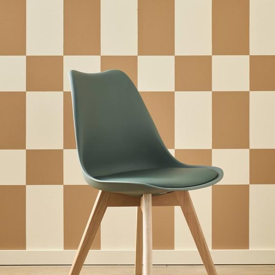 Chaise enfant primaire Scandinave vert