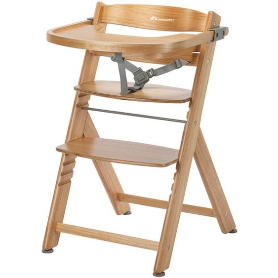 Chaise Haute Bébé En Bois Avec Coussin Timba Natural (wood)
