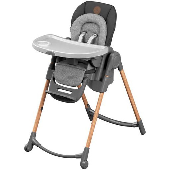 Chaise Haute Bébé Evolutive Minla Essential Graphite
