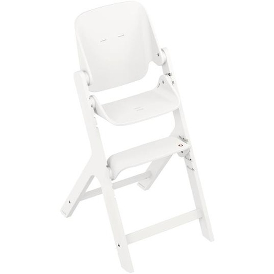 Chaise Haute Enfant Évolutive En Bois Nesta White