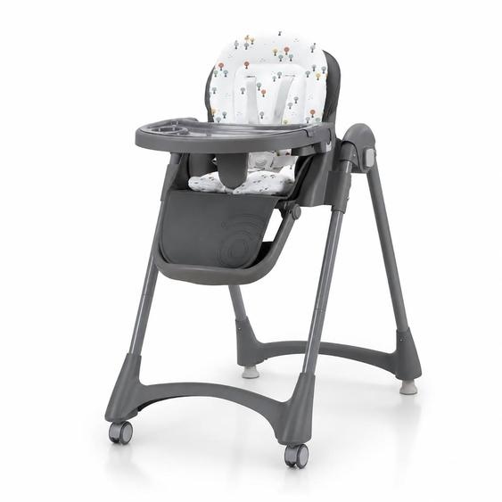 Chaise Haute Évolutive 6 Niveaux Pliable Soja Arbres Gris
